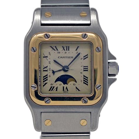 cartier santos galbee 24mm|santos cartier galbee for sale.